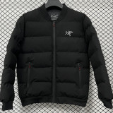 2026/27 ARC-TERYX Black Baseball Cotton Windbreaker Jacket