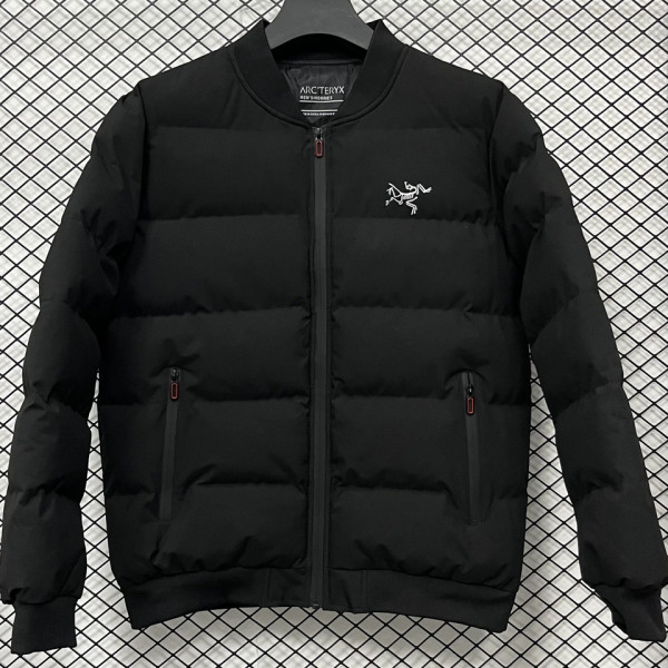2026/27 ARC-TERYX Black Baseball Cotton Windbreaker Jacket