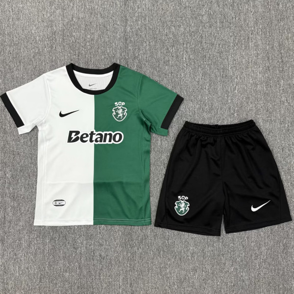 2025/26 Sporting Lisbon Special Edition Kids Soccer Jersey 里斯本