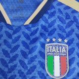 2026/27 Italy Home Blue Player Version Kids Soccer Jersey 球员版童装
