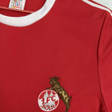 1977/1978 1. FC Köln Away Red Retro Soccer Jersey
