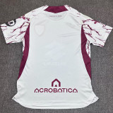 2025/26 Torino Away White Fans Soccer Jersey