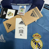 1999/2001 RM Third Blue Retro Soccer Jersey