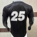 2025/26 AD x oasis #25 Black Retro Style Player Version Soccer Jersey (Have No.25 带号码）