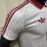 2025/26 AD x oasis #25 White Retro Style Player Version Soccer Jersey (Have No.25 带号码）