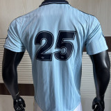 2025/26 AD x oasis #25 Blue Retro Style Player Version Soccer Jersey (Have No.25 带号码）