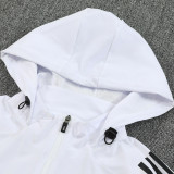 2026 RM White Windbreaker JacketA Set）