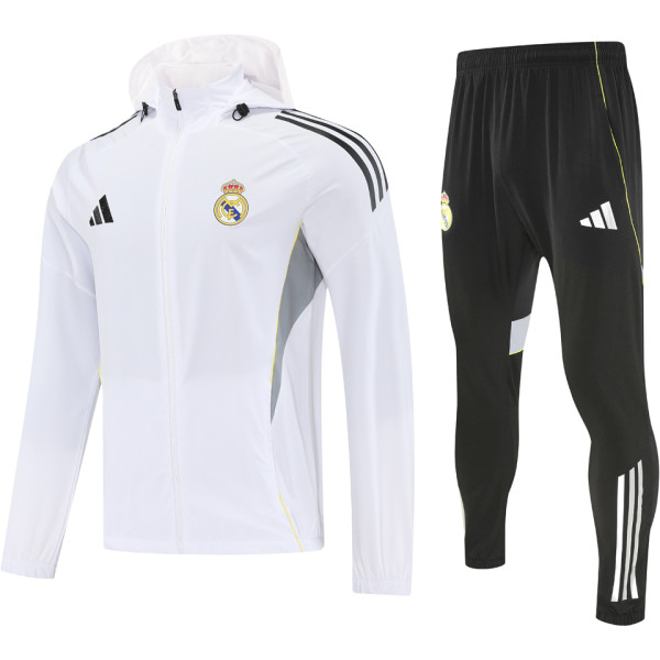 2026 RM White Windbreaker JacketA Set）
