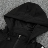 2026 Argentina Black Windbreaker Jacket  (A Set）