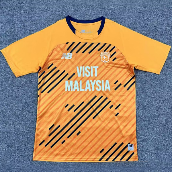 2025/26 Cardiff City Third Orange Fans Soccer Jersey