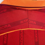1999/2000 Roma Home Retro Long Sleeve Soccer Jersey
