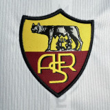 1999/2000 Roma Away White Retro Soccer Jersey
