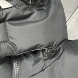 2026/27 NK x AIR Black Cotton Vest Jacket J5502 黑色带帽