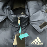 2026/27 AD Royal Blue Cotton Vest Jacket J5501 宝蓝色带帽