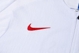 2026 PSG White Kids Sweater Tracksuit