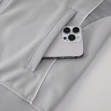 2026 Ad~ Grey Jacket Tracksuit