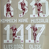KANE #9 BFC 1:1 Quality Home Special Edition Font Fans Jersey 2025/26 特别版字体