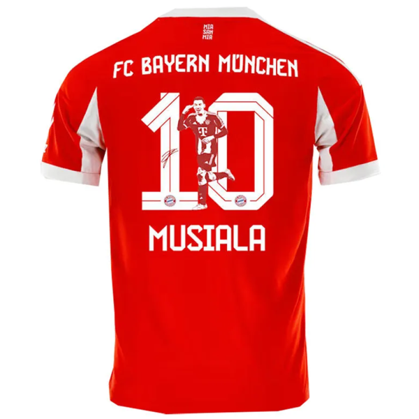 MUSIALA #10 BFC 1:1 Quality Home Special Edition Font Fans Jersey 2025/26 特别版字体
