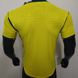 2026/27 Brazil Home Yellow Player Version Soccer Jersey
