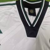 90'S Lisbon White Retro Soccer Jersey