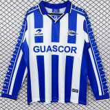 1998/1999 Alaves Home Retro Long Sleeve Soccer Jersey