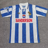 1992/1993 Sheffield Wednesday Home Retro Soccer Jersey