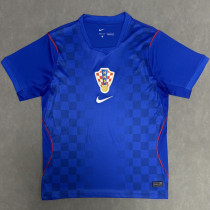 2026/27 Croatia Away Blue Fans Soccer Jersey