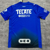 2025/26 Monterrey Third Blue Fans Soccer Jersey