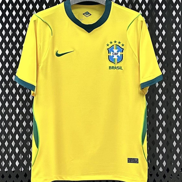 2026/27 Brazil Home Yellow Fans Soccer Jersey