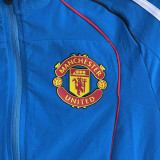 2026 M Utd Blue Windbreaker Jacket  （A Set）