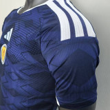 2026/27 Scotland Home Blue Player Version Soccer Jersey