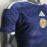 2026/27 Scotland Home Blue Player Version Soccer Jersey