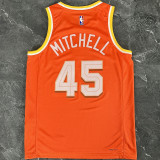 2026 Cleveland MITCHELL #45 Orange City version NBA Jerseys