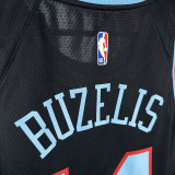 2026 Bulls BUZELIS #14 Black NBA Jerseys
