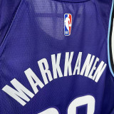 2026 Jazz MARKKANEN #23 Purple NBA Jerseys