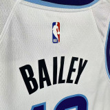 2026 Jazz BAILEY #19 White NBA Jerseys