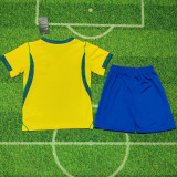 2026/27 Brazil Home Yellow Kids Soccer Jersey