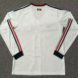 2026/27 Mexico Away White Fans Long Sleeve Soccer Jersey