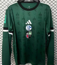 2026 Schalke 04 150th Anniversary Edition Long Sleeve Soccer Jersey