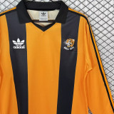 1981/1982 Hull City Home Retro Long Sleeve Soccer Jersey