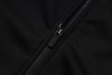 2026/27 PSG Black Zipper Jacket Tracksuit