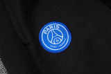 2026/27 PSG Black Zipper Jacket Tracksuit