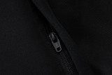2026/27 PSG Black Zipper Jacket Tracksuit