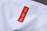 2026/27 PSG White Zipper Jacket Tracksuit