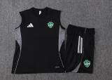 2026/27 Al Ahli SFC Black Vest Training Jersey(A Set)吉达国民
