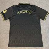2025/26 FC Augsburg Third Black Fans Soccer Jersey 奥格斯堡