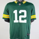 RODGERS #12 Men's Green Bay Packers NFL Jersey 包装工
