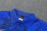 2026/27 France Blue POLO Training Tracksuit