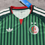 2026/27 Algeria Away Green Fans Soccer Jersey （Have 2 Star 有 2 星）