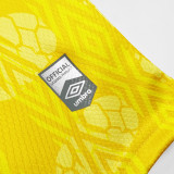 1994 Colombia Home Yellow Retro Long Sleeve Soccer Jersey